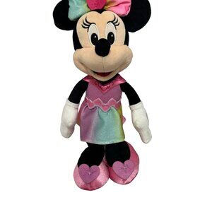 Disney Minnie Mouse Sings and Talks 13 Inch Plush with Light Up Bow Tested